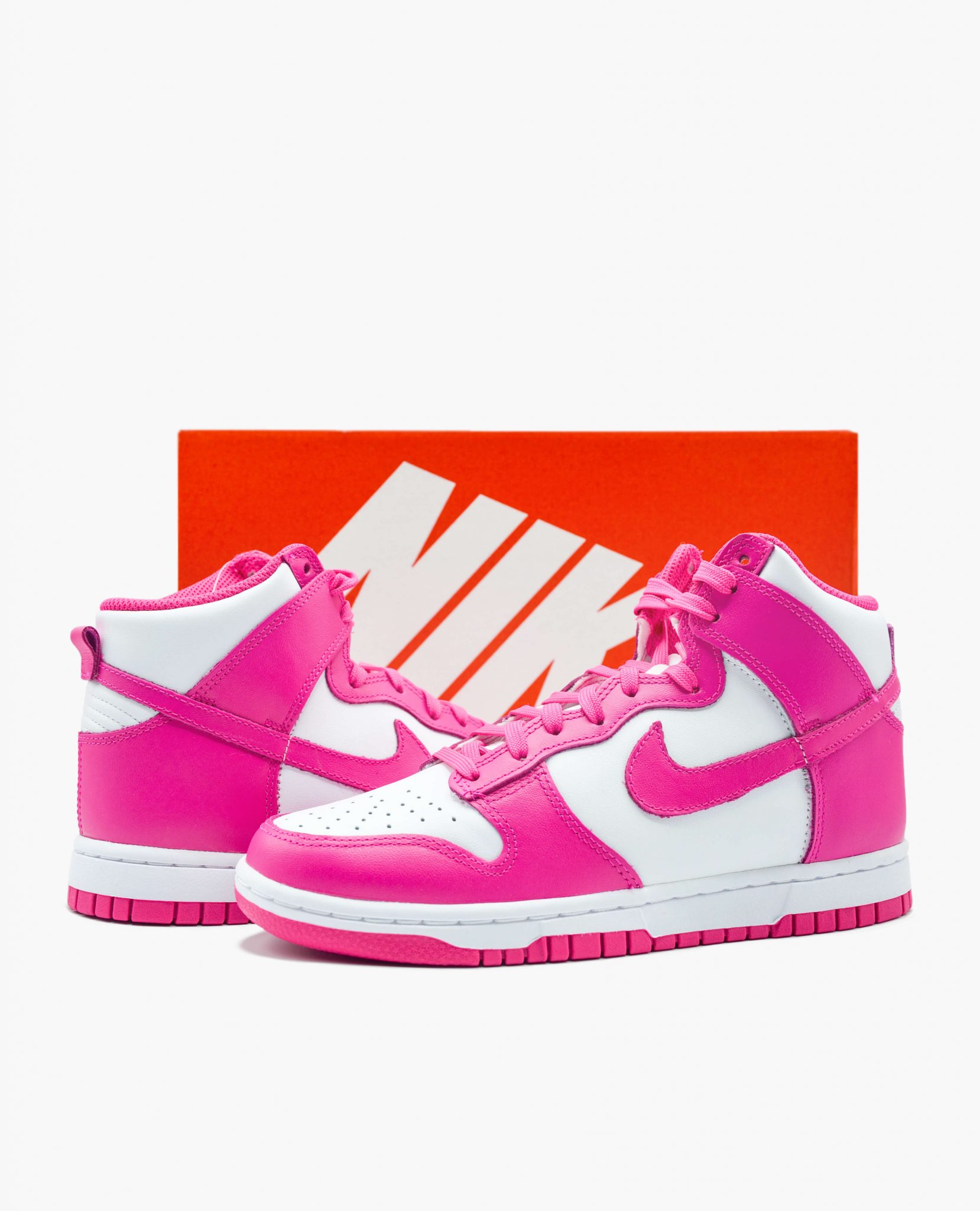 Nike Dunk High Pink Prime W Kick Louder