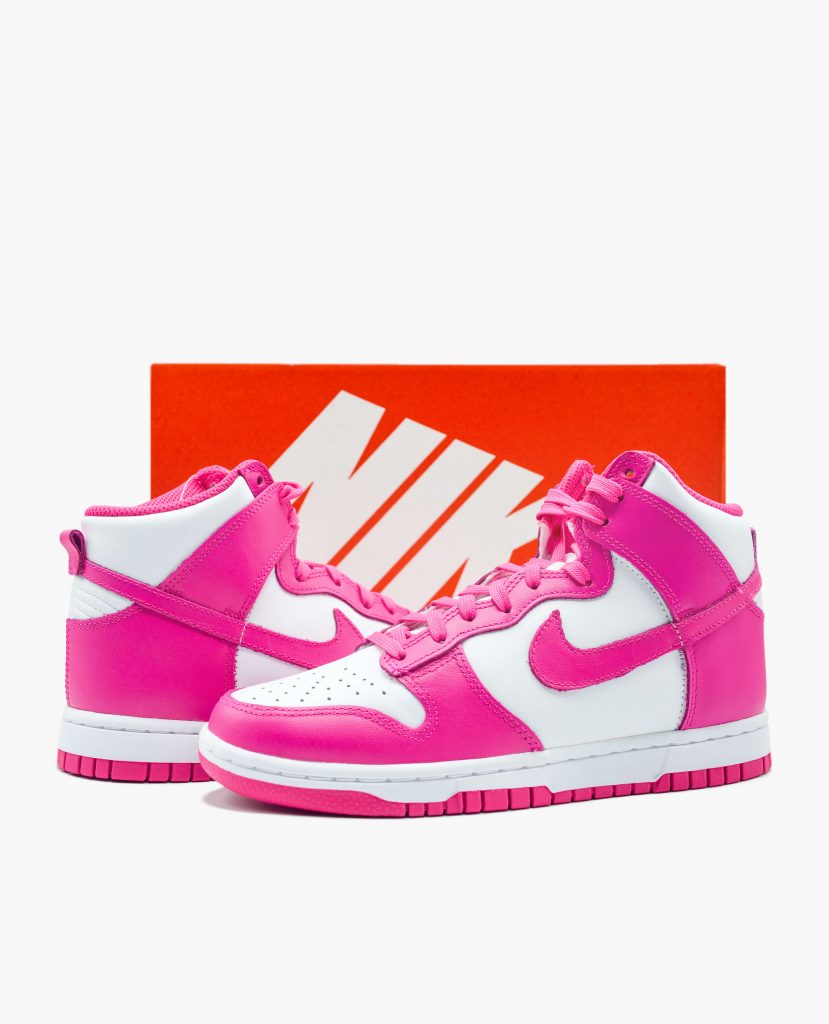 nike dunk high pink